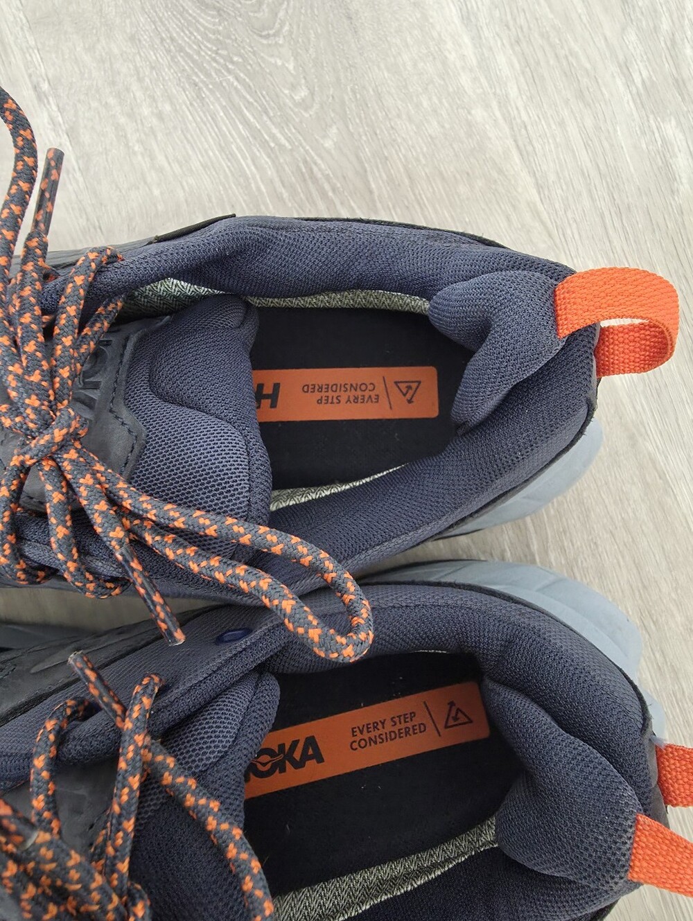 Hoka One One Anacapa Low GTX Gore-Tex Outer Space Blue Navy Hiking Shoe Men 12 D - Picture 3 of 7